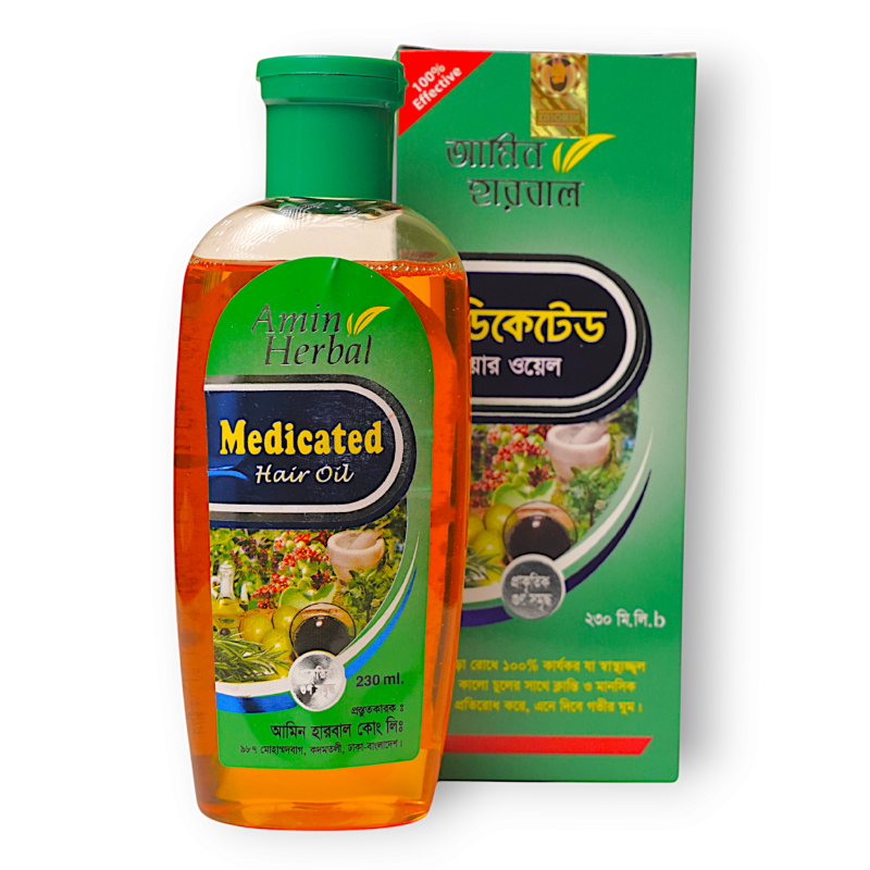 Amin Herbal Medicated Hair Oil 230ml