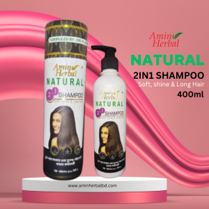 Amin Herbal Natural 2in1 Shampoo 400ml
